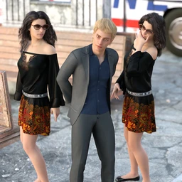 Bus Stop Poses for Genesis 8