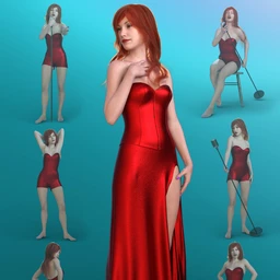 Canary Poses for Genesis 8 Female(s)