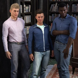 Casual Outfits for Genesis 8 Male(s)