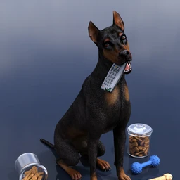 Chew Time Props for Daz Dog(s) 8