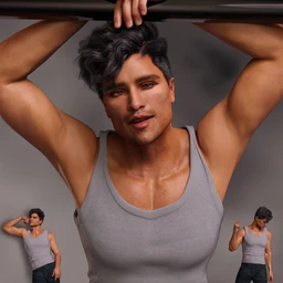 Chill Poses and Expressions for Genesis 8 Male