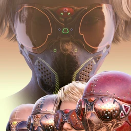 COG SciFi Goggles And Mask Steampunk Texture Pack