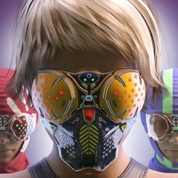 COG SciFi Goggles And Mask With Balaclava for Genesis 8 Female(s)