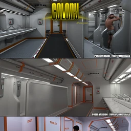 Colony SNT Block for Poser and DS