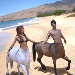 Couple Poses for Genesis 8 Centaurs