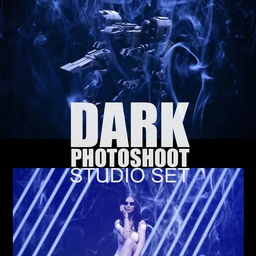 Dark Photoshoot Studio Set