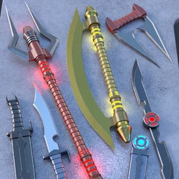 Dark Sci-fi Weapons