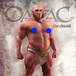 Davac The Dwarf for Genesis 8 Male