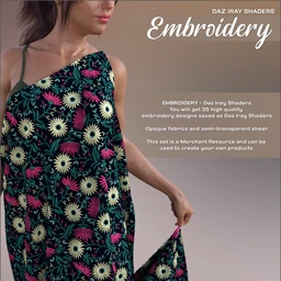 Daz Iray – Embroidery