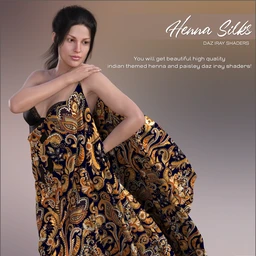 Daz Iray – Henna Silks