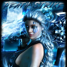 Death Strike Hair for Genesis 8 Female(s)