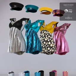 dForce Atomic Baby Outfit Textures