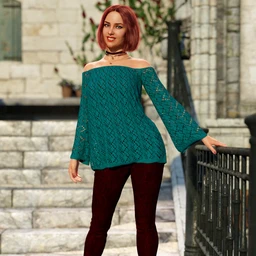 dForce Autumn Bloom Outfit for Genesis 8 Female(s)