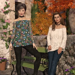 dForce Autumn Bloom Textures