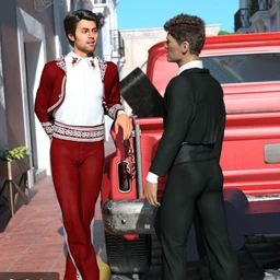 dForce Bolero Style Outfit Textures