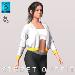Dforce BW Street Outfit 01
