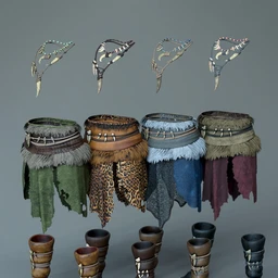 dForce Cimmerian Outfit Textures