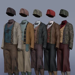 dForce Deck Hand Outfit Textures