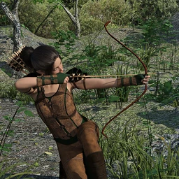 dForce Elf Guardian Outfit for Genesis 8 Female