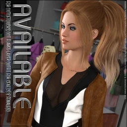 dForce Flared Layer Outfit Available Textures