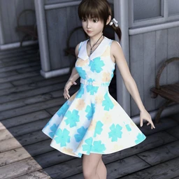 dForce Fresh Summer Outfit for Genesis8 Female(s)