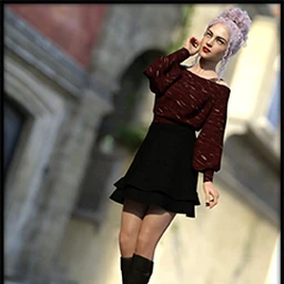 dForce Frost X Fashion for Genesis 8 Female