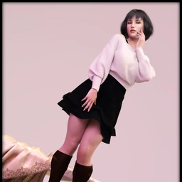 dForce Frost X Fashion Outfit Textures