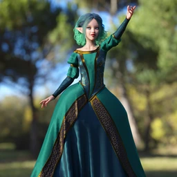 dForce Gown of Fantasy 1 for Genesis 8 Female(s)