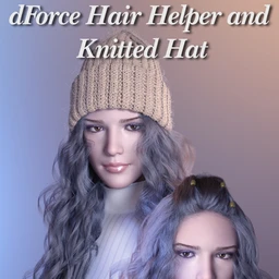 dForce Hair Helper and Knitted Hat