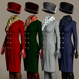 dForce Incognito Outfit Textures