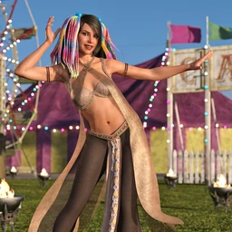 dForce Khamsin Outfit for Genesis 8 Female(s)