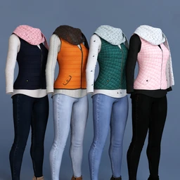 dForce Latte Mornings Outfit Textures