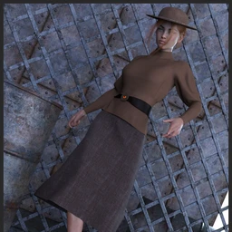 dForce Modern Romantic Outfit Textures