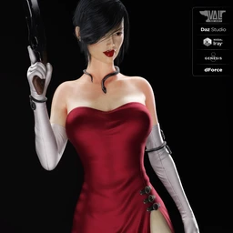 dForce Nicole Agent Outfit for Genesis 8 Female(s)