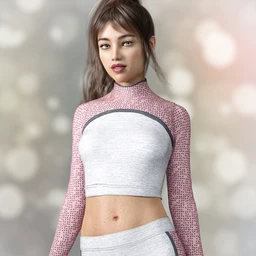 dforce Rabble-Rouser Outfit for Genesis 8 Female(s)