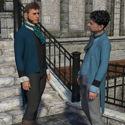 dForce Regency Outfit for Genesis 8 Male(s)