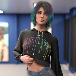 dForce Retro Active Outfit for Genesis 8 Female(s)