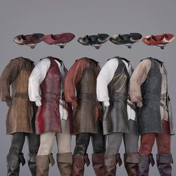 dForce Scallywag Outfit Textures