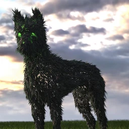 dForce Thicket for Daz Dog 8