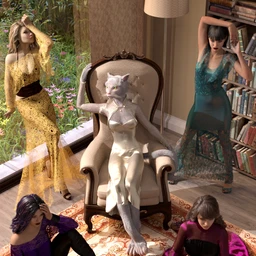 Drama Queen Poses for Genesis 8 Female