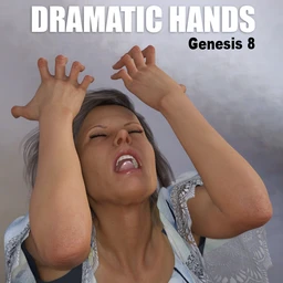 Dramatic Hands for Genesis 8