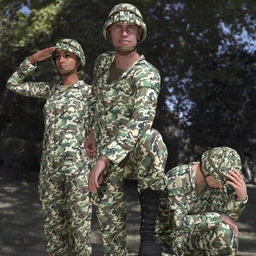 Duty and Honor Poses for Genesis 8