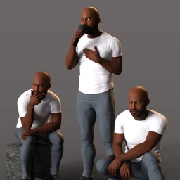 Enduring Icon Poses for Leroy 8