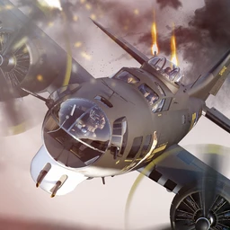 Flying Fortress Warplane