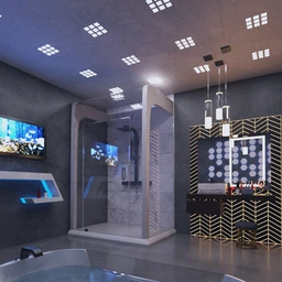 Futuristic Bathroom