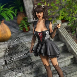 Goldie Locks Outfit for Genesis 3 Female(s)