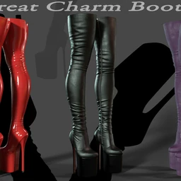 Great Charm Boots for g3f g8f