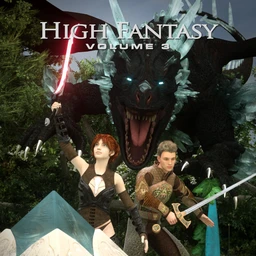 High Fantasy Volume 3 – Fantasy Animations for Genesis 3 and 8
