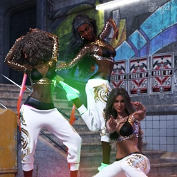 Hip Hop Moves for Darcy 8 and Genesis 8 Female