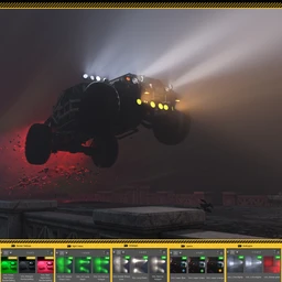 Horror and Action Lights for Figures and Vehicles